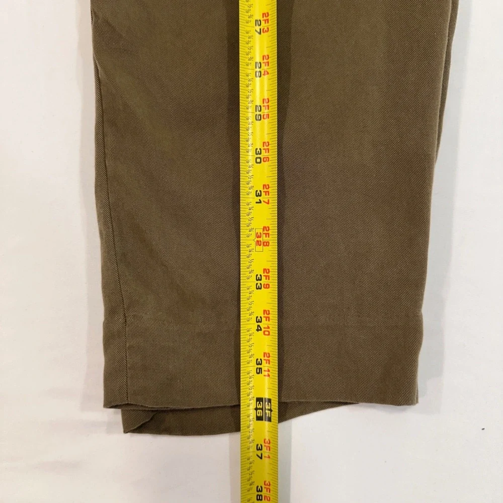 Banana Republic Lyocell Drawstring Jogger Pants Mens‎ M Brown Elastic Core/Earth